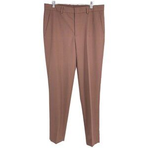 COS light mauve straight leg tapered  dress pants / slacks / trousers size 34R